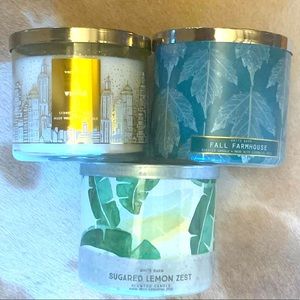 3 Bath and Body Works Candles